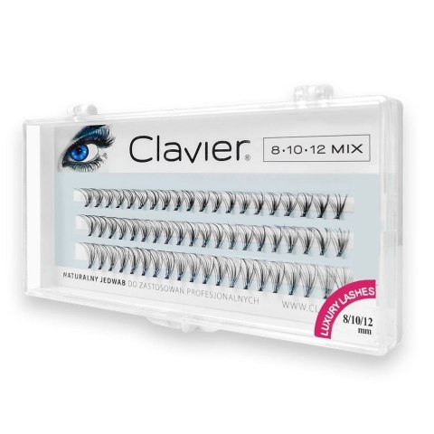 Clavier Classic kępki rzęs Mix 8/10/12mm
