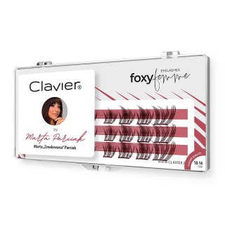 Clavier Foxy Femme by Marta „Zmalowana" Parciak kępki rzęs - efekt foxy eyes 10-14mm