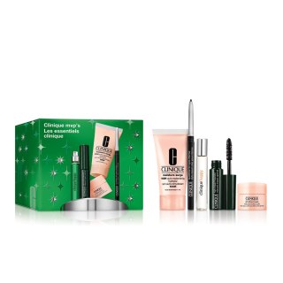 Clinique Clinique MVP's zestaw intensywnie nawilżający żelowy krem 30ml + krem-żel pod oczy 5ml + kredka do oczu 0.14g + tusz do rzęs 3.5