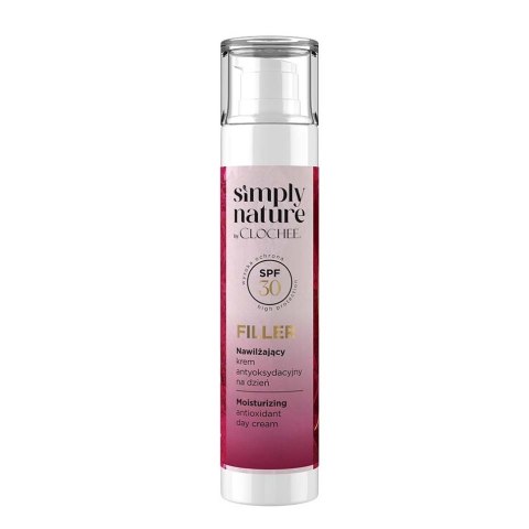 Clochee Simply Nature Filler nawilżający krem antyoksydacyjny na dzień SPF30 50ml
