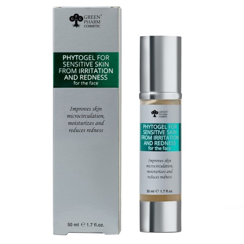 Green Pharm Cosmetic Fitożel do skóry wrażliwej przeciw podrażnieniom i zaczerwienieniom 50ml