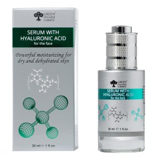 Green Pharm Cosmetic Serum do twarzy z kwasem hialuronowym 30ml