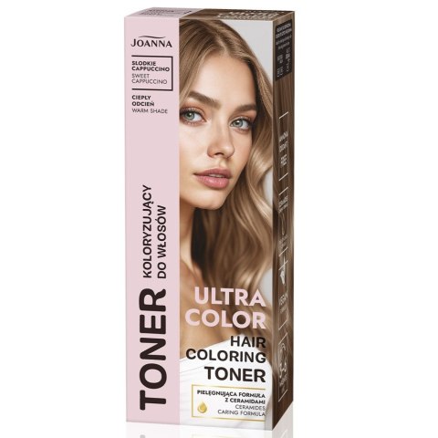 Joanna Ultra Color toner koloryzujący do włosów Słodkie Cappuccino 100g