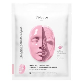 L'biotica Maska kolagenowa z PDRN w mikrokapsułkach Napięcie i Ujędrnienie 1szt.