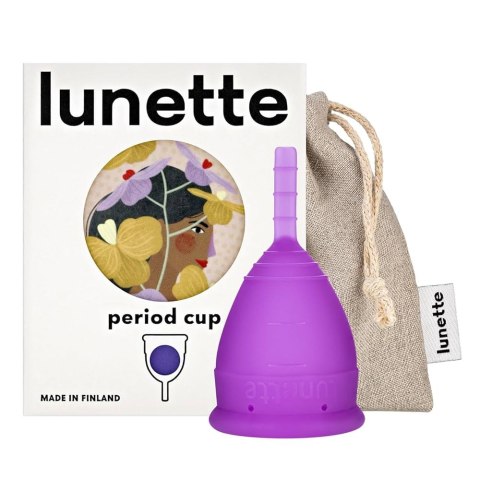 Lunette Period Cup kubeczek menstruacyjny Fioletowy rozmiar 2