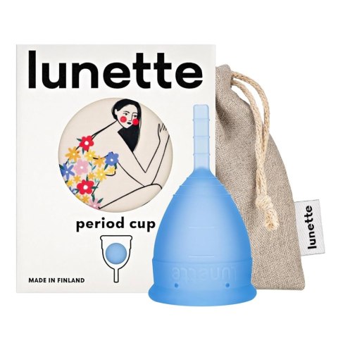 Lunette Period Cup kubeczek menstruacyjny Niebieski rozmiar 1