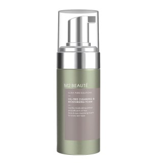 M2 BEAUTE Oil-Free Cleansing & Moisturizing Foam beztłuszczowa pianka oczyszczająco-nawilżająca 100ml