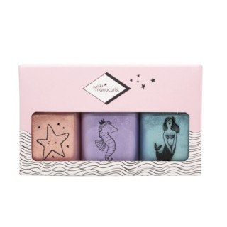 Manucurist Petite zestaw lakierów do paznokci dla dzieci Bonnie Stella Janis 3x8ml