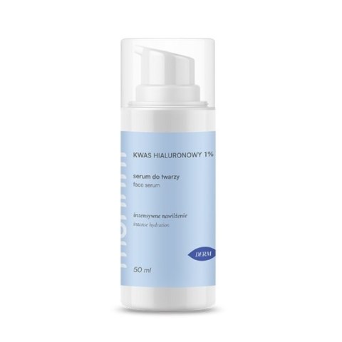 Mohani Kwas hialuronowy żel do twarzy 1% 50ml