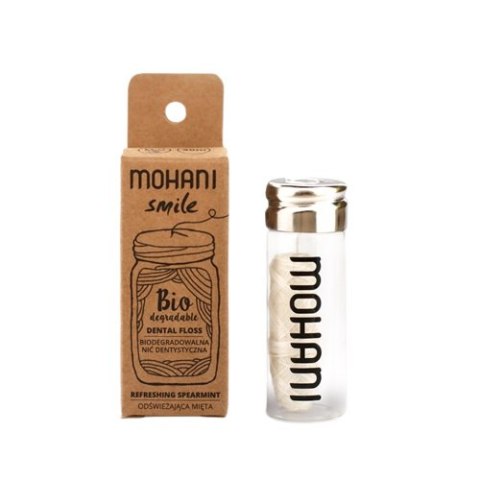 Mohani Smile biodegradowalna nić dentystyczna miętowa