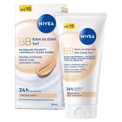 Nivea Krem BB 5w1 na dzień Jasny 50ml