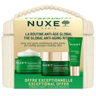 Nuxe Nuxuriance Ultra zestaw krem przeciwstarzeniowy na dzień 50ml + krem przeciwstarzeniowy na noc 50ml + krem do okolic oczu i ust 