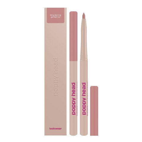 Poppy Head Lockwear długotrwała żelowa konturówka do ust 03 Nude Alarm 0.6g