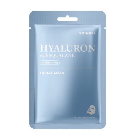 SKIN627 Hyaluron with Squalane nawilżająca maska w płachcie 22ml