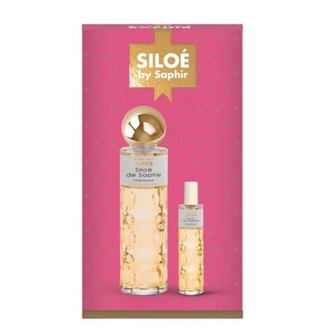 Saphir Siloe de Saphir Pour Femme zestaw woda perfumowana spray 200ml + woda perfumowana spray 30ml
