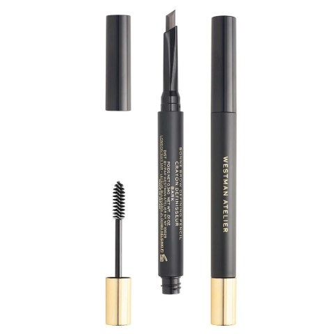 Westman Atelier Bonne Brow Defining Pencil kredka do brwi ze szczoteczką Bark 0.34g