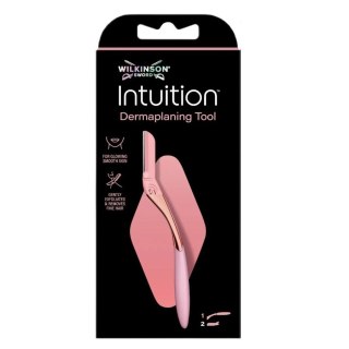Wilkinson Intuition Dermaplaning Tool profesjonalne narzędzie do dermaplaningu + 2 zapasowe ostrza