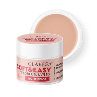 Claresa Soft&Easy Builder Gel żel budujący Light Beige 90g