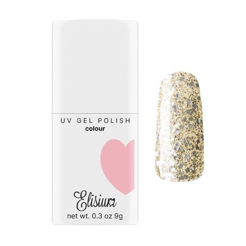 Elisium Colour UV Gel Polish lakier hybrydowy 080 Light Gold 9g