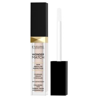 Eveline Cosmetics Wonder Match kryjący korektor w płynie 00 Ivory 7ml