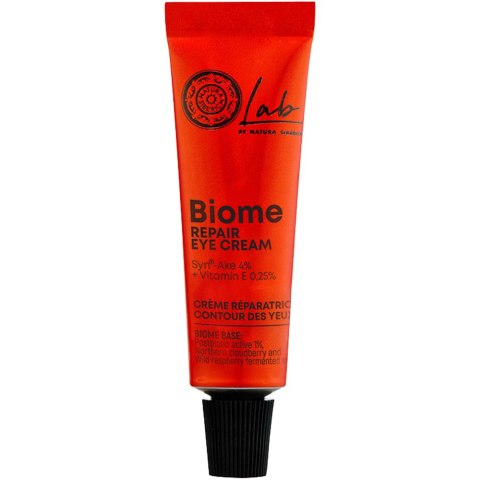 Natura Siberica Lab Biome regenerujący krem pod oczy z Peptide Syn®- Ake 4% i witaminą E 0.25% 10ml