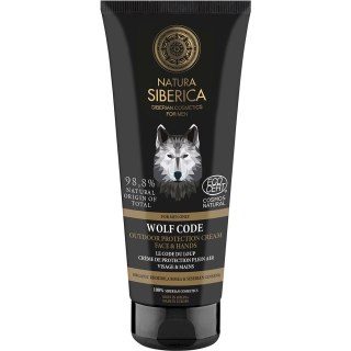 Natura Siberica Men Wolf Code ochronny krem do twarzy i dłoni na każdą pogodę 80ml