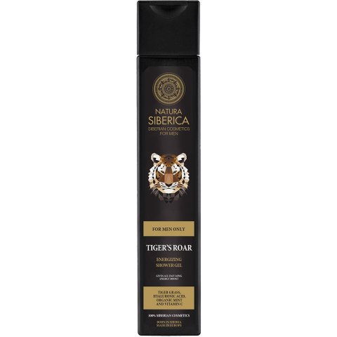 Natura Siberica Men naturalny energetyzujący żel pod prysznic Ryk Tygrysa 250ml