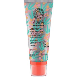 Natura Siberica Oblepikha C-Berrica energizująca maska do twarzy z witaminą C i kofeiną 100ml