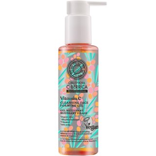 Natura Siberica Oblepikha C-Berrica oczyszczający żel do twarzy z kwasami i witaminą C 150ml
