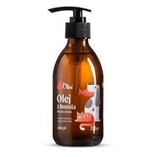 Olini Olej z łososia dla psa i kota 250ml