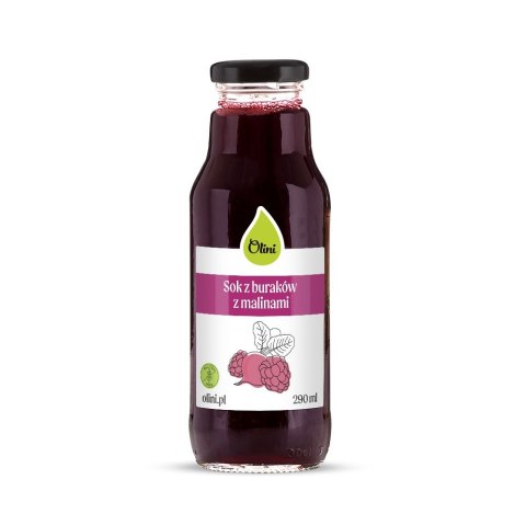Olini Sok z buraków z malinami 290ml
