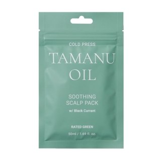 RATED GREEN Tamanu kuracja łagodząca skórę głowy z olejem tamanu i czarną porzeczką 50ml