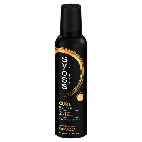 Syoss Curl Control pianka do włosów kręconych zapobiegająca puszeniu 250ml