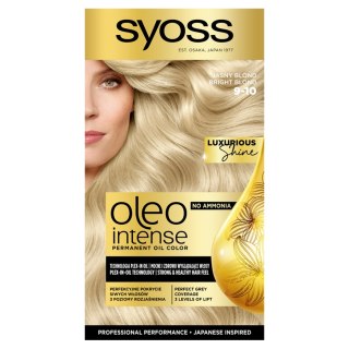 Syoss Oleo Intense farba do włosów trwale koloryzująca z olejkami 9-10 Jasny Blond