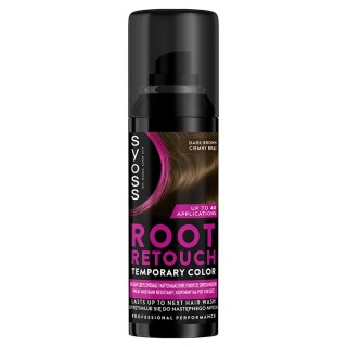 Syoss Root Retouch spray do maskowania odrostów Ciemny Brąz 120ml