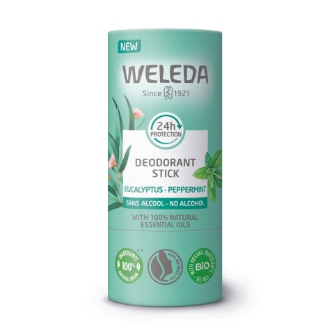 Weleda Dezodorant w sztyfcie eukaliptus-mięta pieprzowa 50g