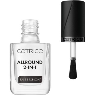 Catrice Allround 2-in-1 Base & Top Coat baza i top do paznokci 10.5ml