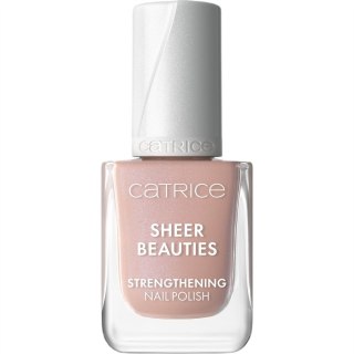 Catrice Sheer Beauties Strengthening Nail Polish wzmacniający lakier do paznokci 060 Nudie Beautie 10.5ml