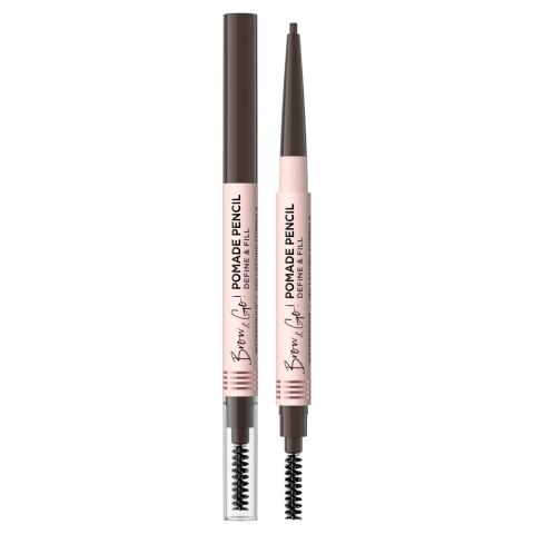 Eveline Cosmetics Brow & Go! pomada do brwi w kredce Dark Brown