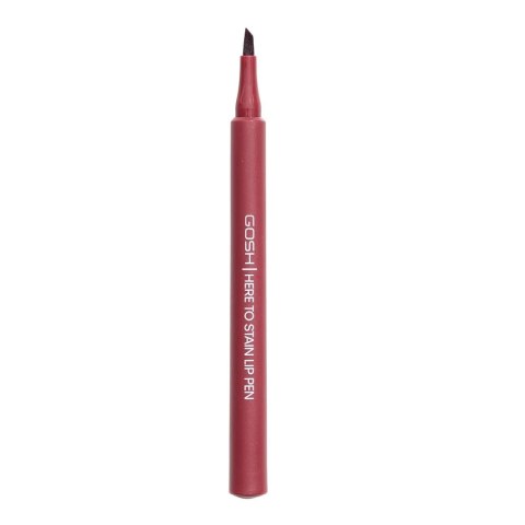 Gosh Here To Stain Lip Pen długotrwała konturówka do ust w pisaku 010 Berry 1ml