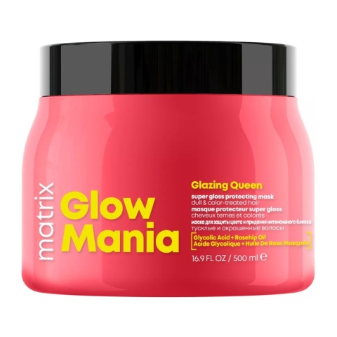 Matrix Glow Mania Wzmacniająca maska do włosów farbowanych 500ml