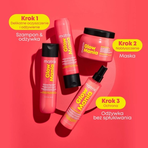 Matrix Glow Mania Wzmacniająca maska do włosów farbowanych 500ml
