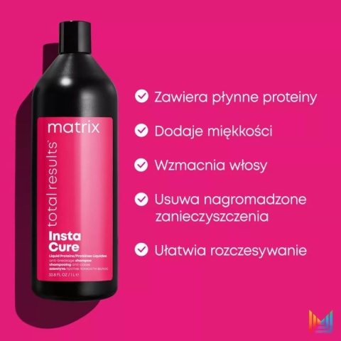 Matrix Insta Cure Regenerujący Szampon do Włosów Łamliwych 1000ml
