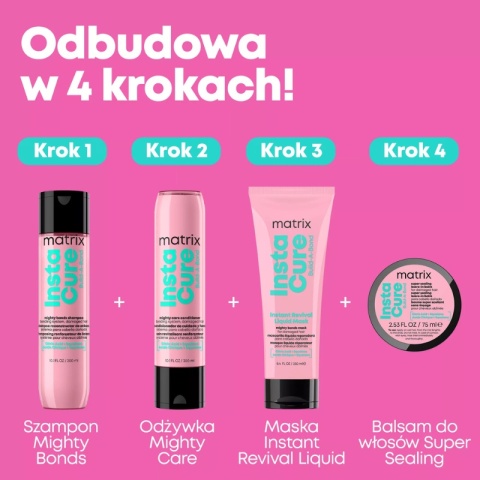 Matrix Instacure Build-A-Bond Odbudowująca maska do włosów zniszczonych 250ml
