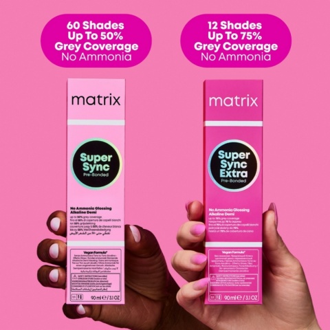 Matrix Super Sync Pre-Bonded toner alkaiczny do włosów bez amoniaku 11V 90ml