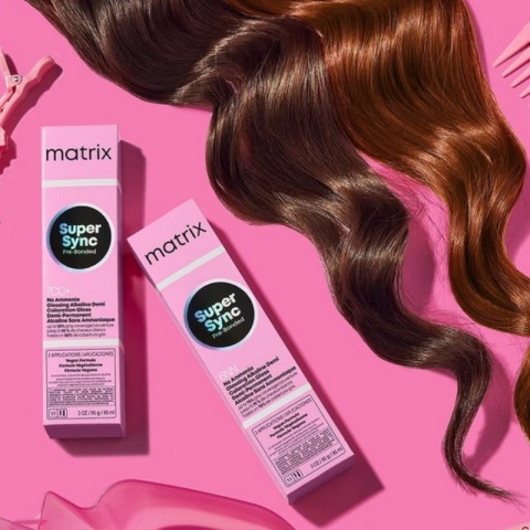 Matrix Super Sync Pre-Bonded toner alkaiczny do włosów bez amoniaku 5M 90ml