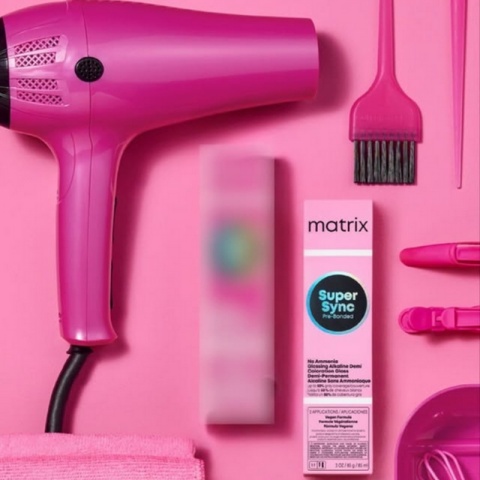 Matrix Super Sync Pre-Bonded toner alkaiczny do włosów bez amoniaku 6M 90ml