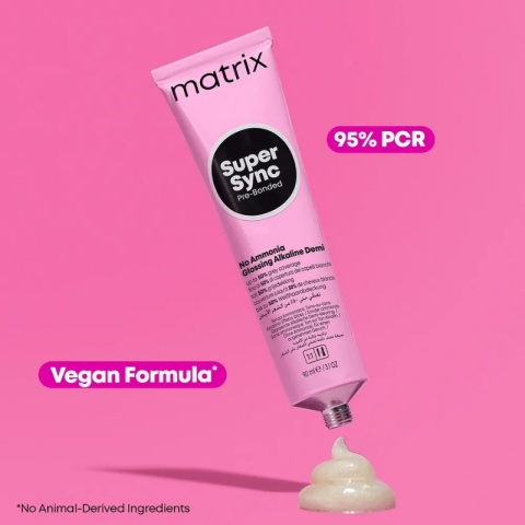 Matrix Super Sync Pre-Bonded toner alkaiczny do włosów bez amoniaku 8P 90ml