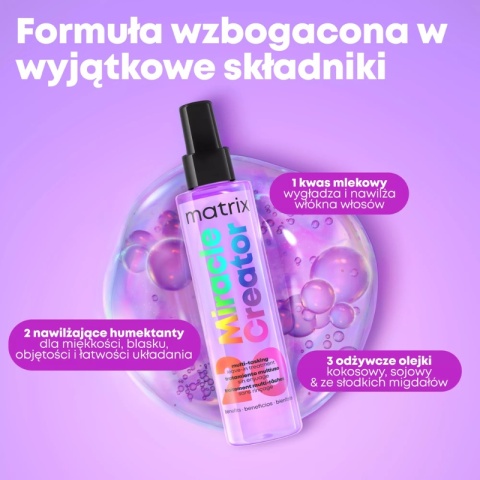 Matrix Total Results Miracle Creator spray wielozadaniowy do włosów 190ml