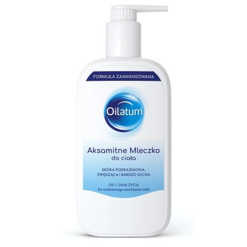 Oilatum Formuła zaawansowana aksamitne mleczko do ciała do skóry suchej i podrażnionej 400ml